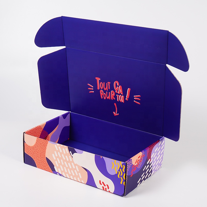 Colorful Corrugated Gift Box