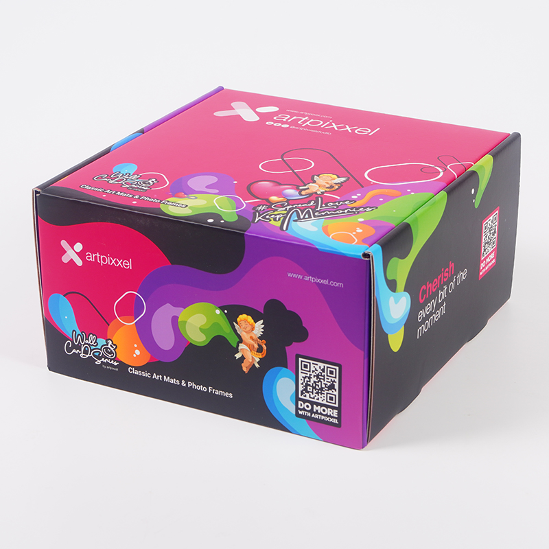 Colorful Corrugated Gift Box