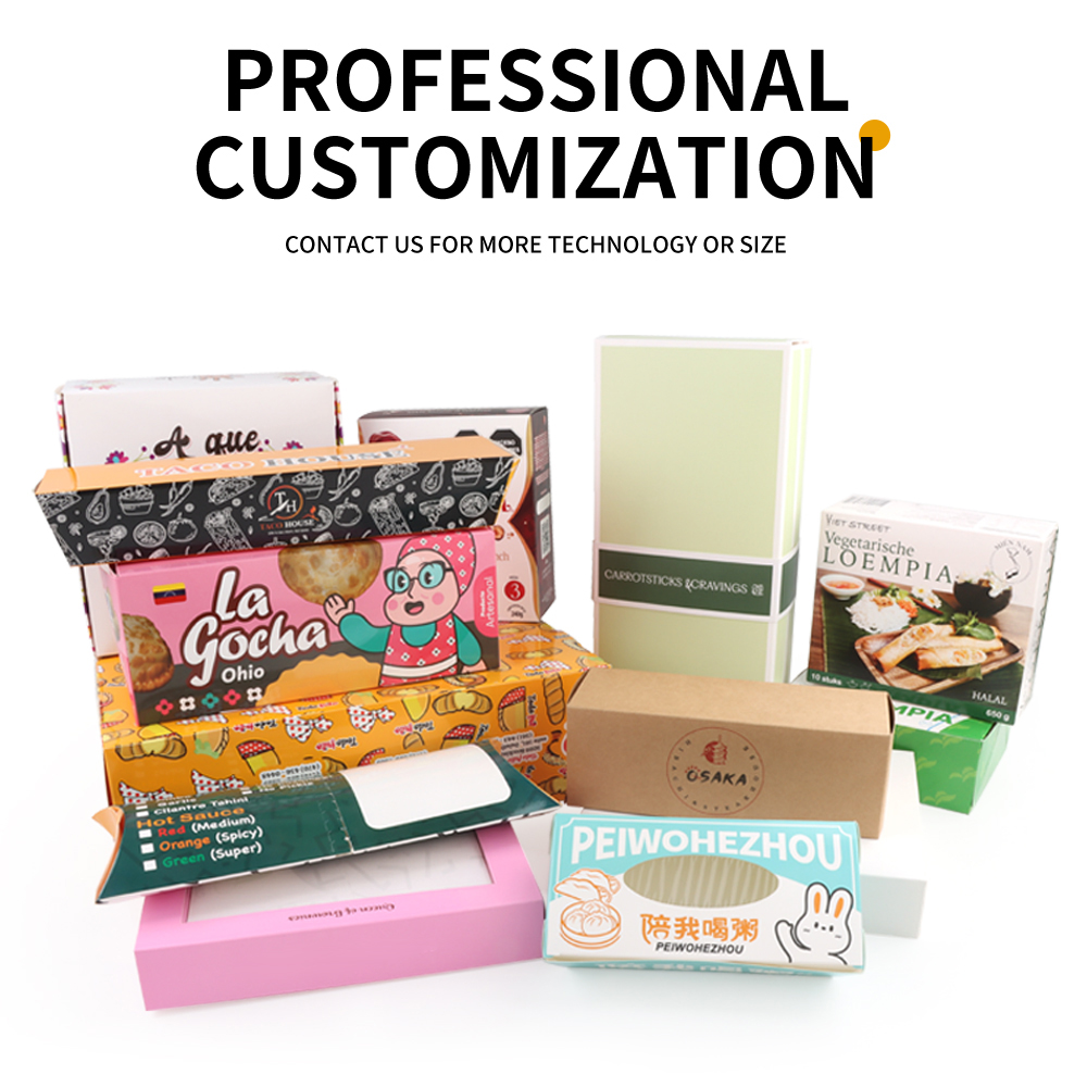 Kraft Paper Food Box