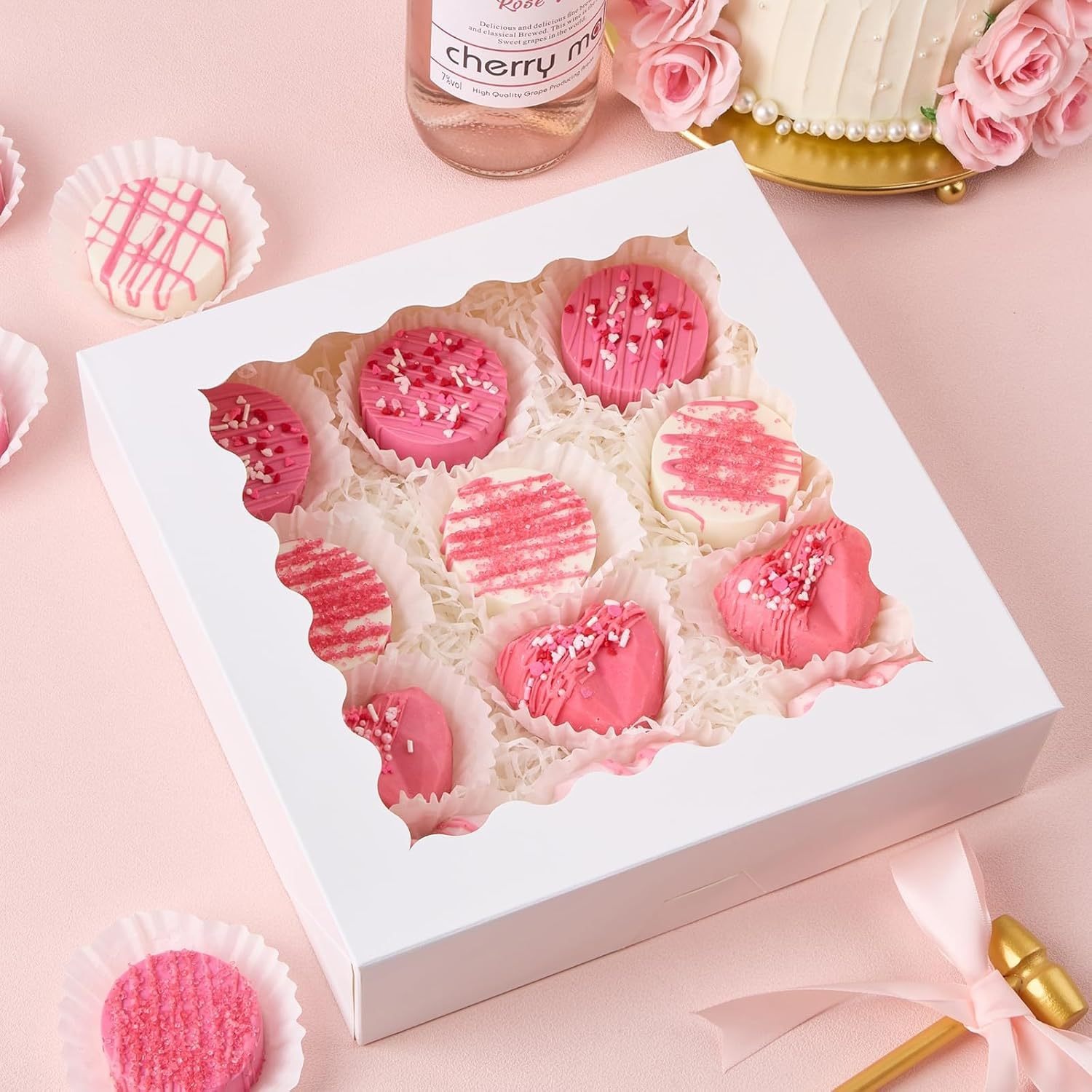 White Window Paper Food Box