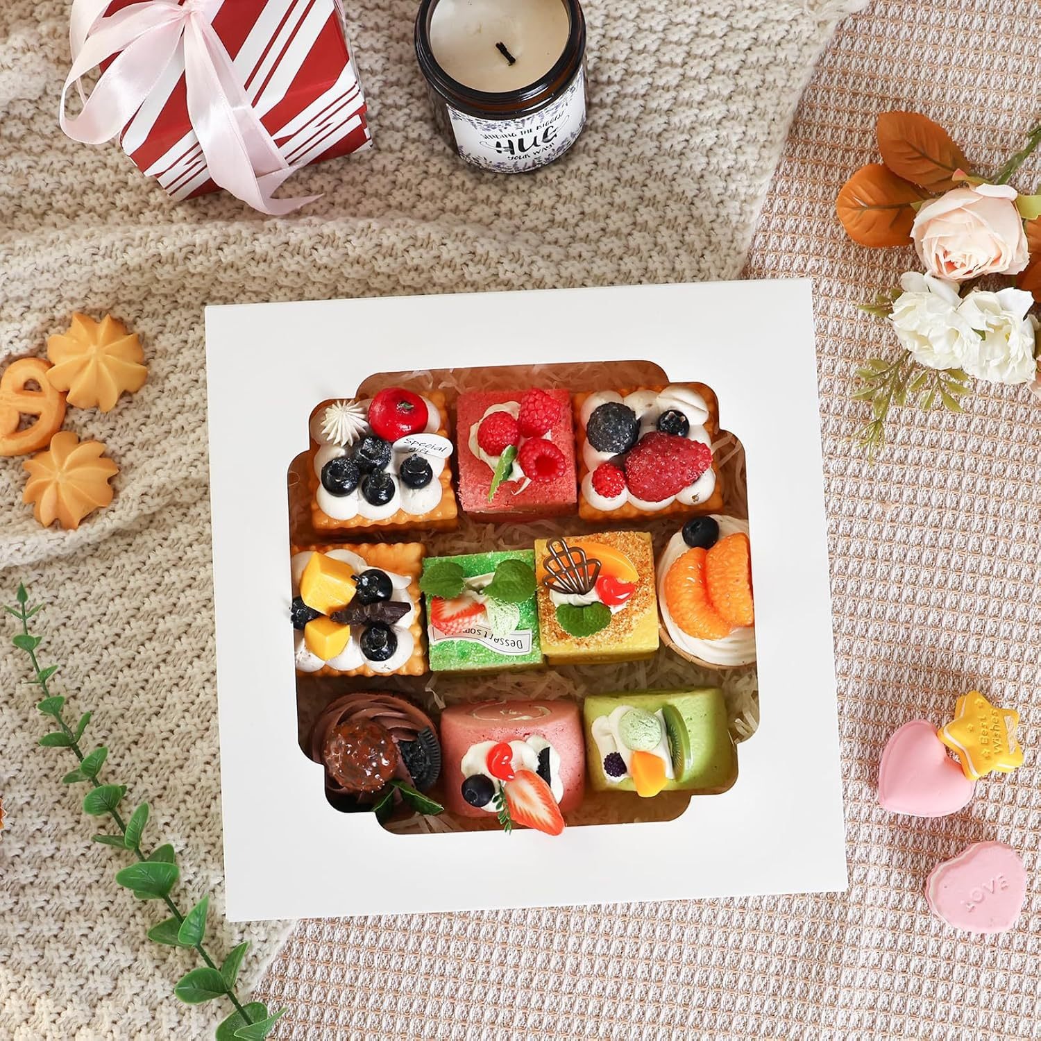 White Window Paper Food Box