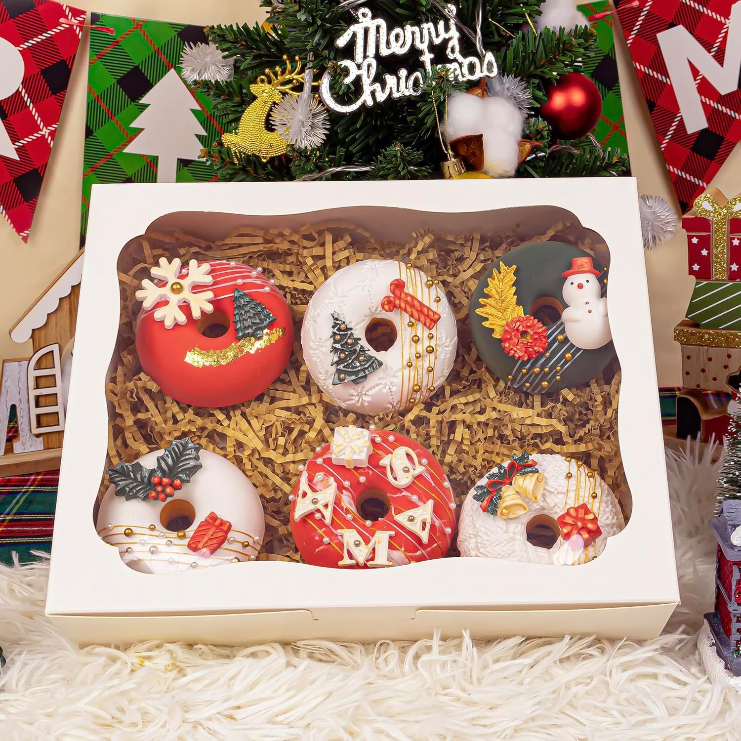 White Window Paper Food Box