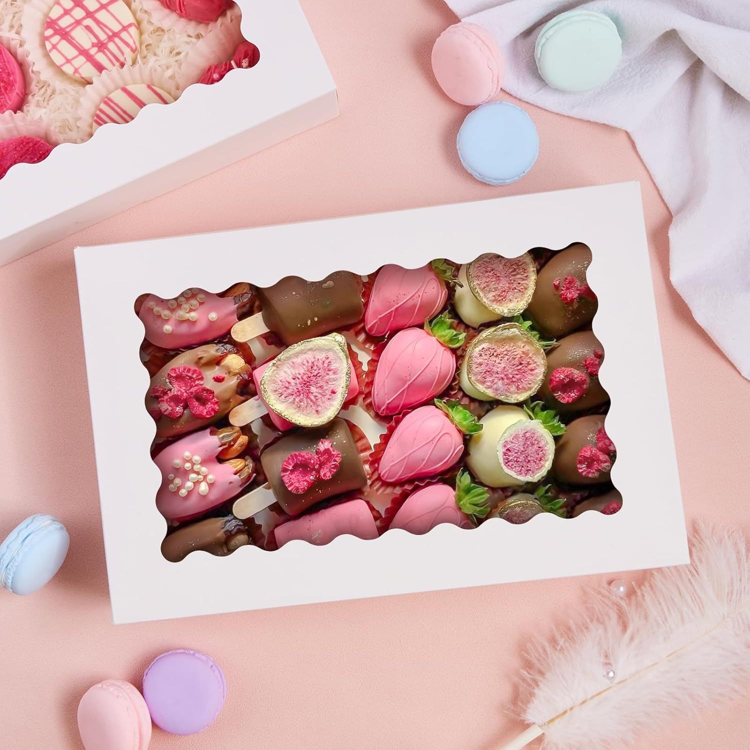 White Window Paper Food Box