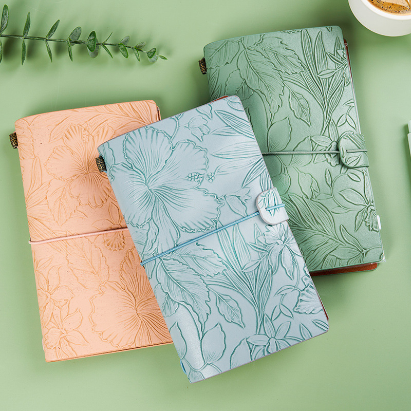 Portable A6 Leather Journal