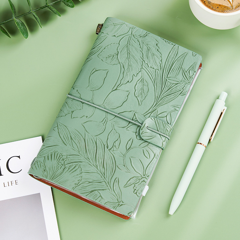 Portable A6 Leather Journal