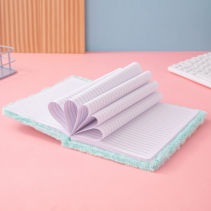 Cute Plush Notebook for Girls