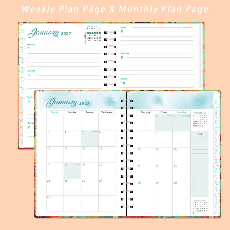 Spiral Planner Notebook