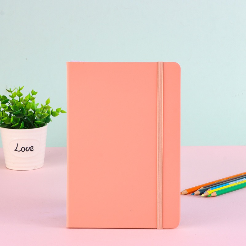 A5 Hardcover Yellow Notebook