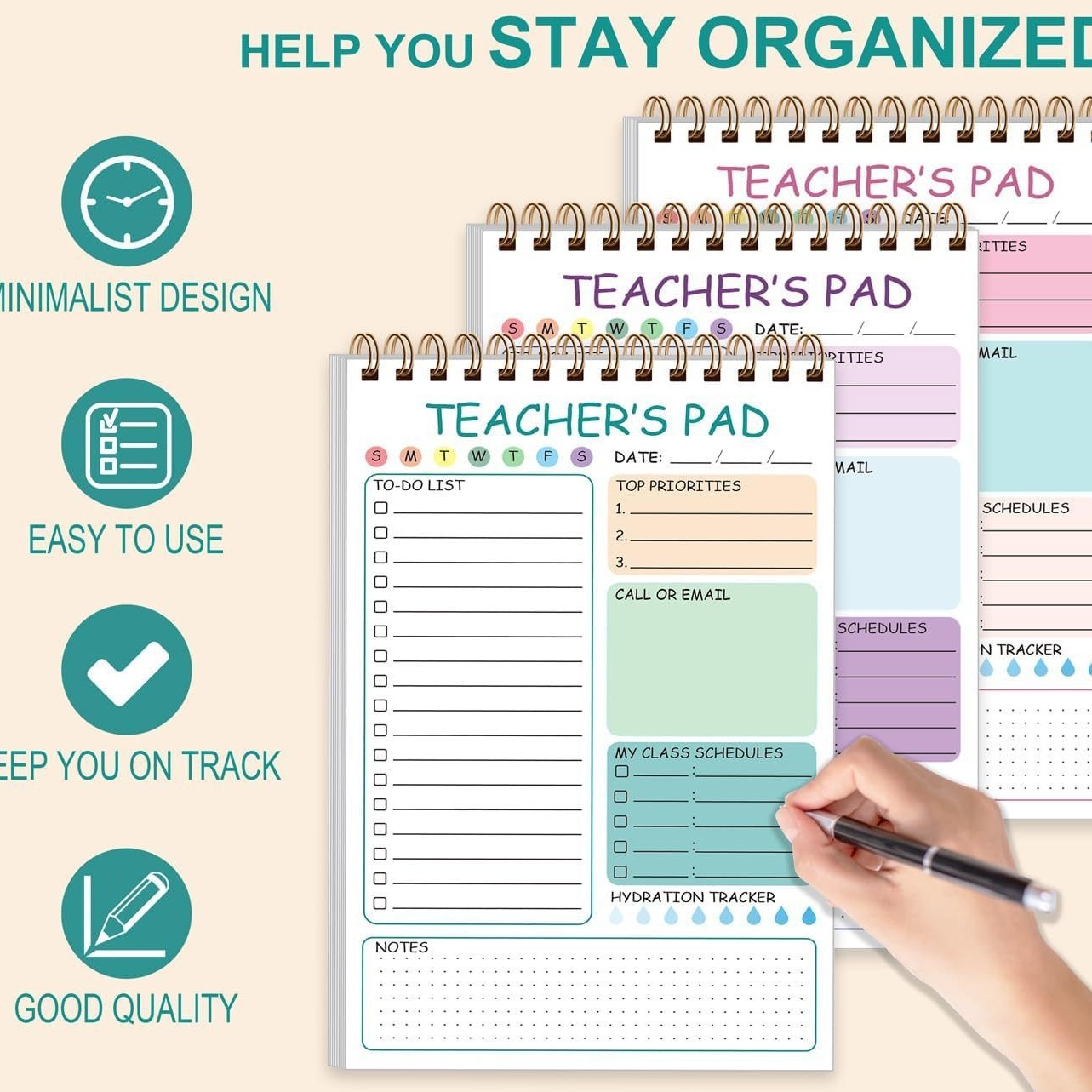 Teacher's Notepad Planner