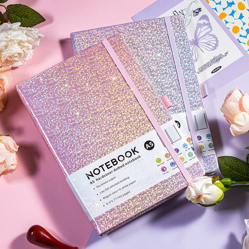 A5 Hardcover Dotted Notebook