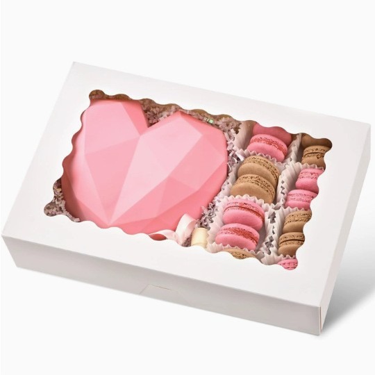 White Window Paper Box 