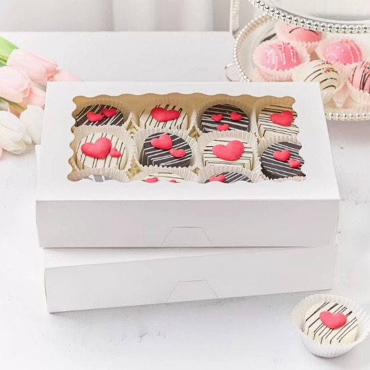 White Window Paper Box 