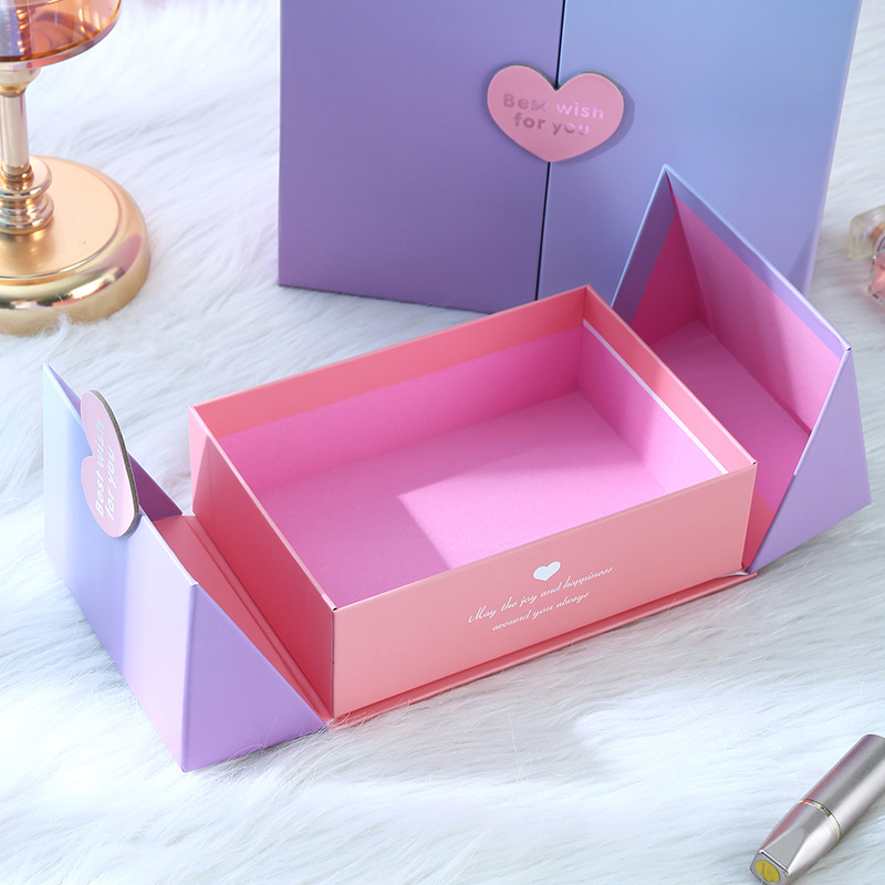 Gradient Double Door Gift Box