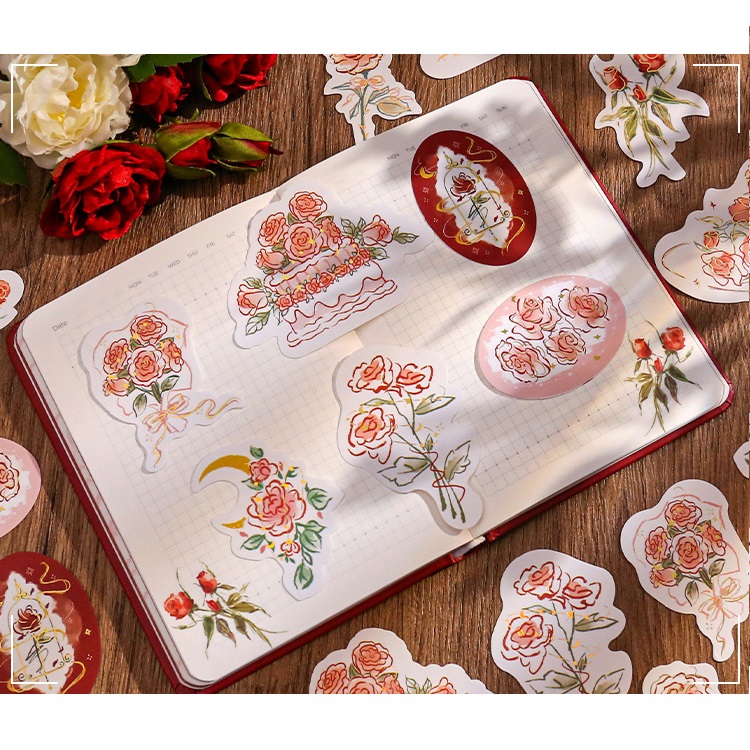 Rose Garden Journal Gift Box Set
